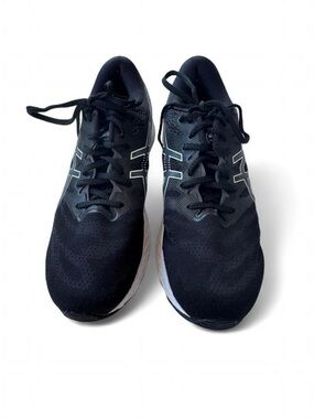 ASICS Gel Nimbus 23 Black Running Shoes Women's 10.5 Cushion Athletic Sneakers